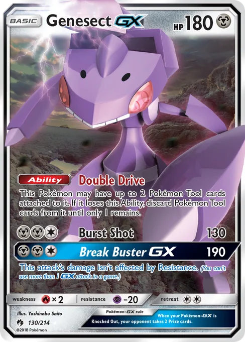 Genesect-GX, Lost Thunder #130