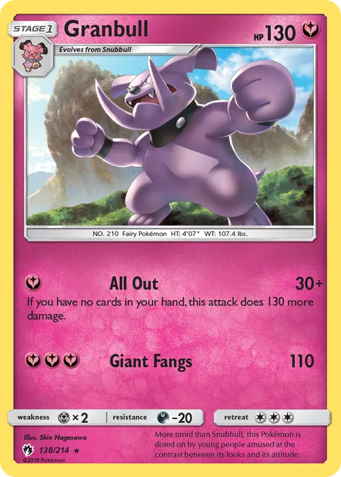 Granbull, Lost Thunder #138