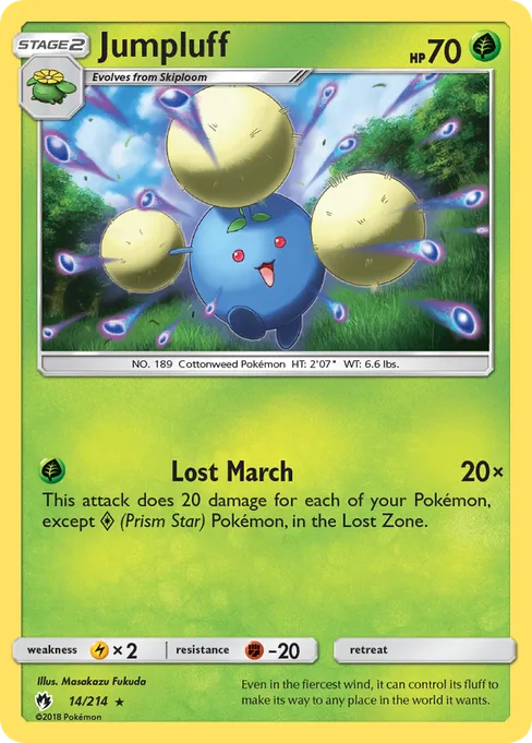 Jumpluff, Lost Thunder #14