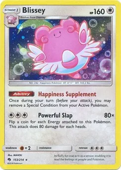 Blissey, Cosmos holo