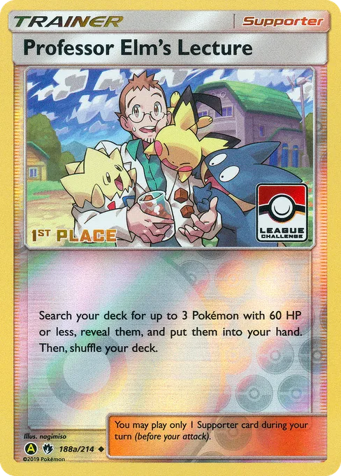Professor Elm's Lecture, Lost Thunder #188a