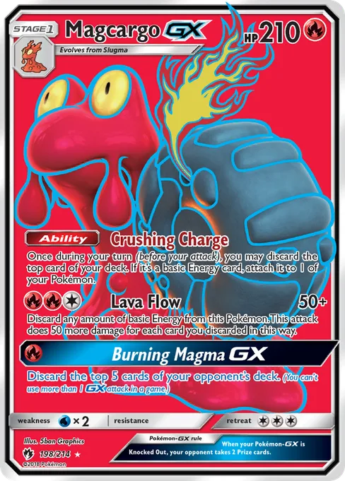 Magcargo-GX, Lost Thunder #198