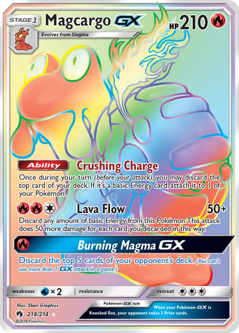 Magcargo-GX, Lost Thunder #218