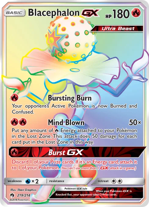 Blacephalon-GX, Lost Thunder #219