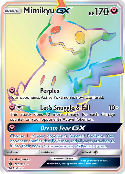 Mimikyu-GX, Lost Thunder #226