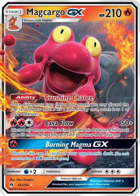 Magcargo-GX, Lost Thunder #44
