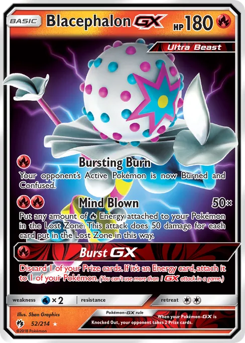 Blacephalon-GX, Lost Thunder #52