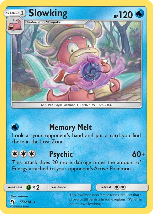 Slowking, Lost Thunder #55