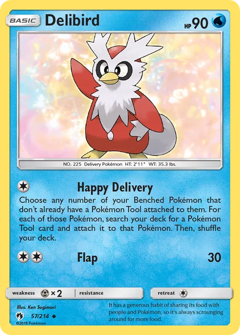 Delibird, Lost Thunder #57