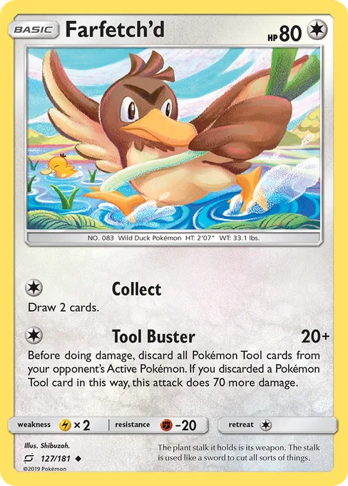 Farfetch'd, Team Up #127