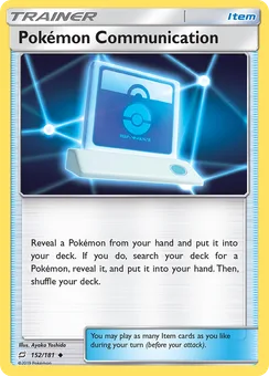 Pokémon Communication, Normal