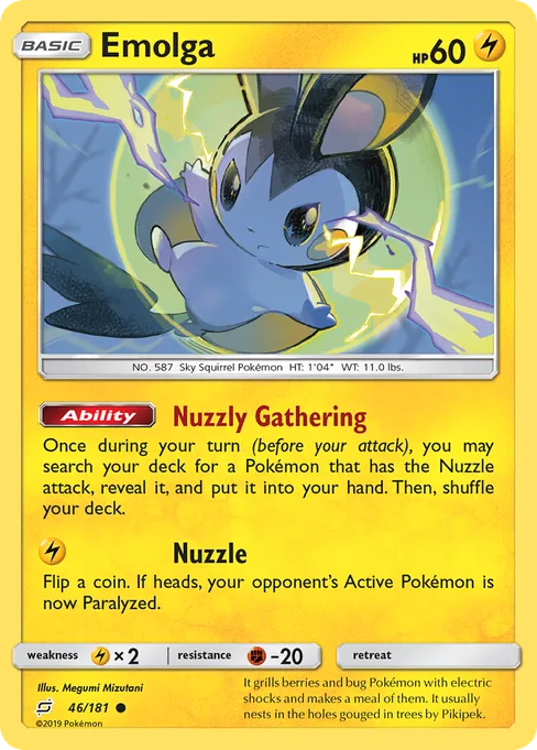 Emolga, Team Up #46