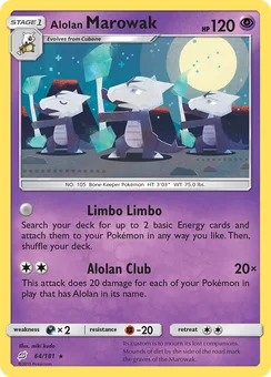 Alolan Marowak, Normal