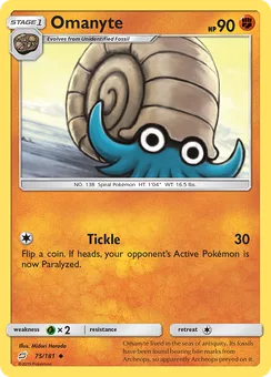 Omanyte, Normal
