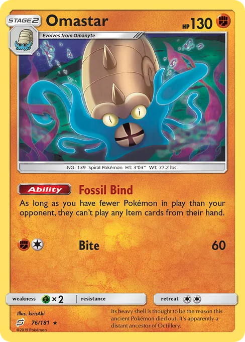 Omastar, Team Up #76
