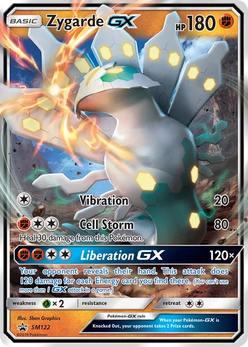 Zygarde-GX, SM Black Star Promos #SM122
