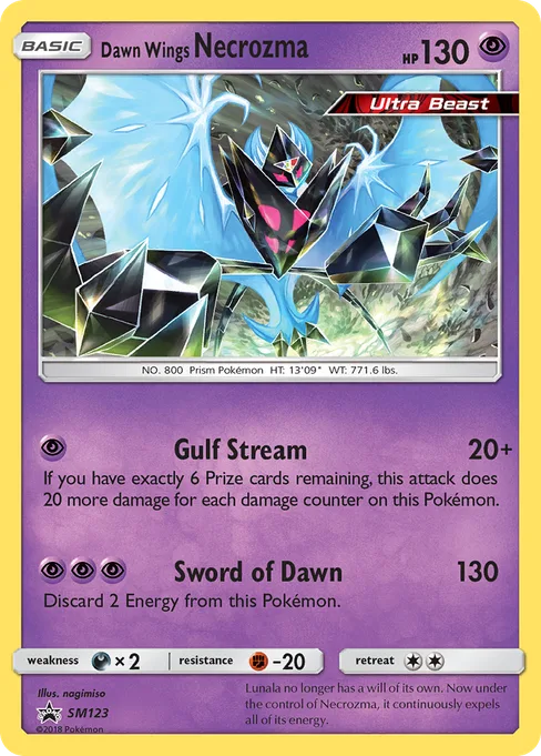 Dawn Wings Necrozma, SM Black Star Promos #SM123