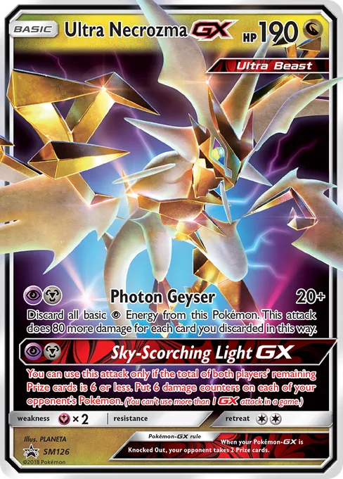 Ultra Necrozma-GX, SM Black Star Promos #SM126