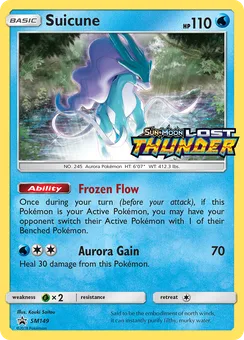 Suicune, Normal