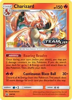 Charizard, Staff stamp