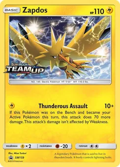 Zapdos, Prerelease stamp