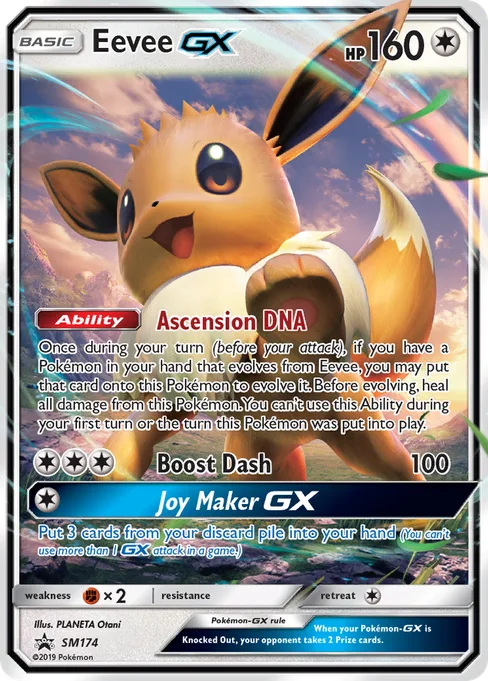 Eevee-GX, SM Black Star Promos #SM174