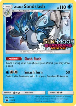 Alolan Sandslash, Holofoil