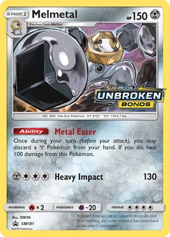 Melmetal, Normal