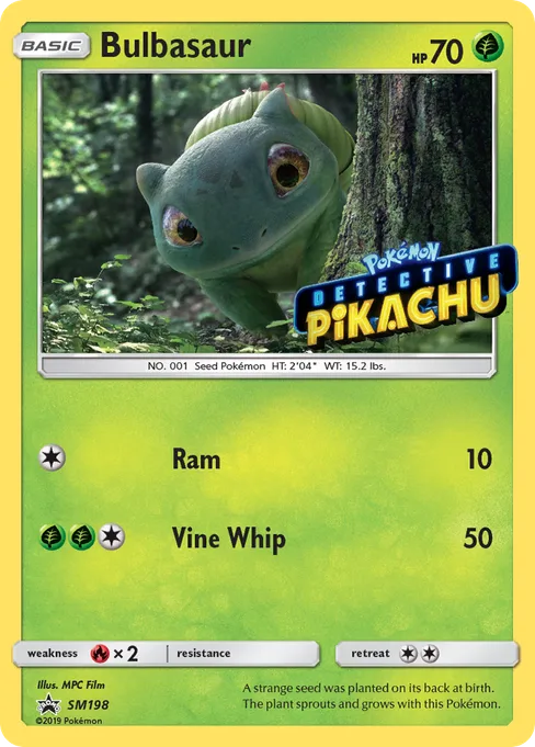 Bulbasaur, SM Black Star Promos #SM198