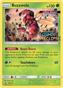 Buzzwole, Normal