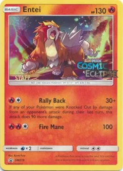 Entei, Staff stamp