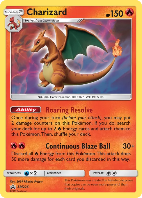 Charizard, SM Black Star Promos #SM226