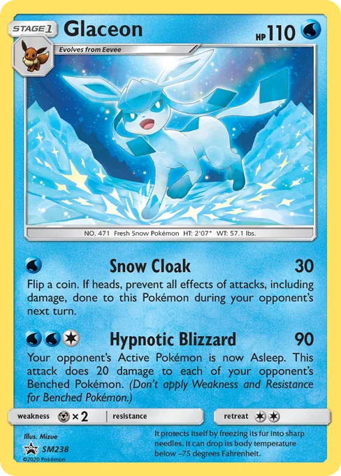 Glaceon, SM Black Star Promos #SM238