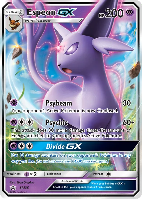 Espeon-GX, SM Black Star Promos #SM35