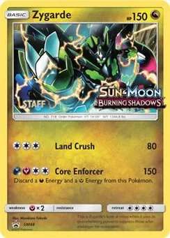 Zygarde, Staff stamp