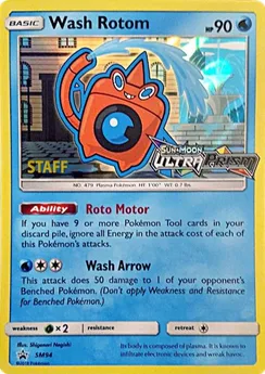 Wash Rotom, Staff stamp