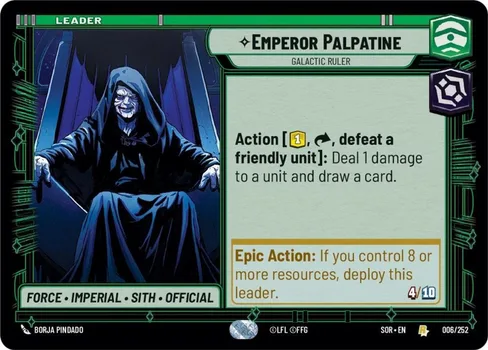 Emperor Palpatine — Galactic Ruler, Spark of Rebellion #006