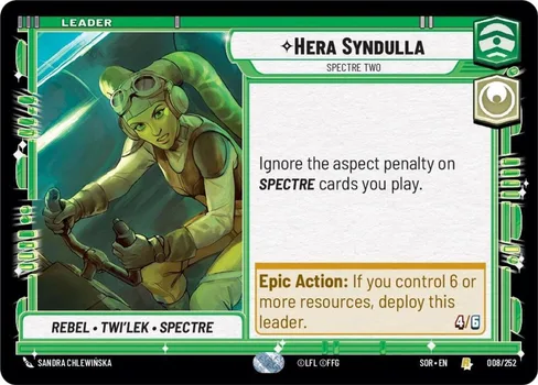 Hera Syndulla — Spectre Two, Spark of Rebellion #008