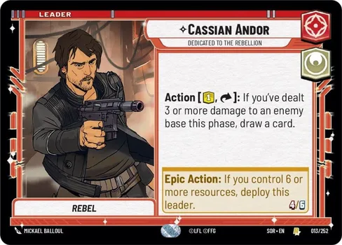 Cassian Andor — Dedicated to the Rebellion, Spark of Rebellion #013