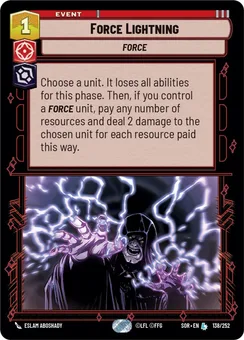 Force Lightning, Normal