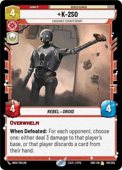 K-2SO — Cassian's Counterpart, Spark of Rebellion #145