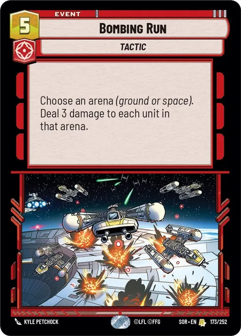 Bombing Run, Spark of Rebellion #173
