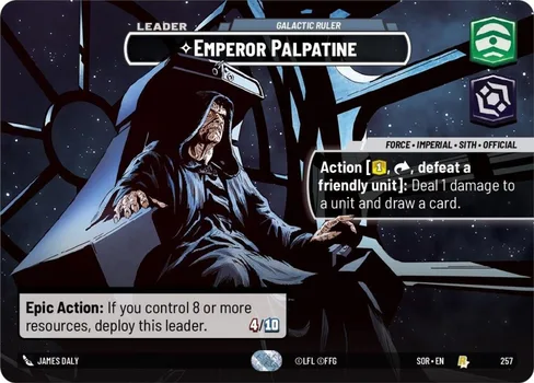 Emperor Palpatine — Galactic Ruler, Spark of Rebellion #257