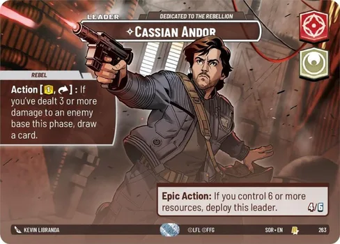 Cassian Andor — Dedicated to the Rebellion, Spark of Rebellion #263