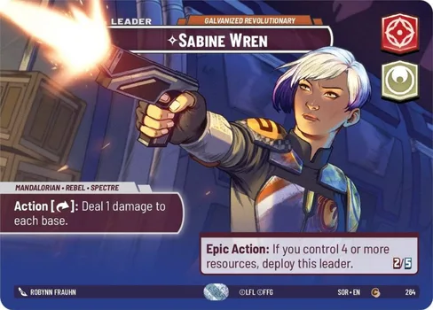 Sabine Wren — Galvanized Revolutionary, Spark of Rebellion #264