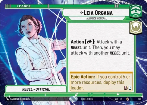 Leia Organa — Alliance General, Spark of Rebellion #276