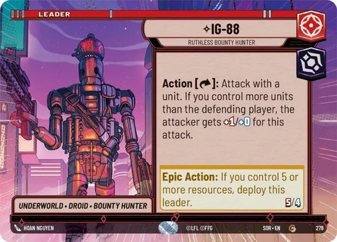 IG-88 — Ruthless Bounty Hunter, Spark of Rebellion #278