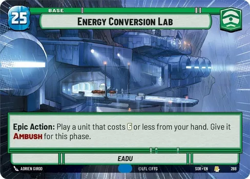 Energy Conversion Lab — Eadu, Spark of Rebellion #288