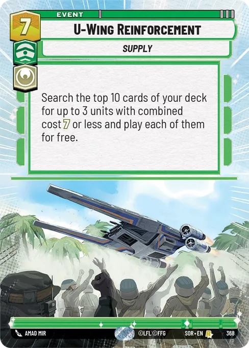U-Wing Reinforcement, Spark of Rebellion #368