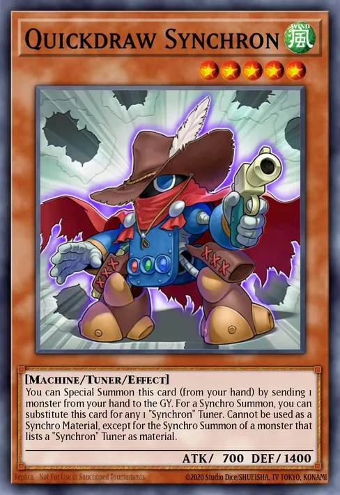 Quickdraw Synchron, Stardust Overdrive #SOVR-EN004